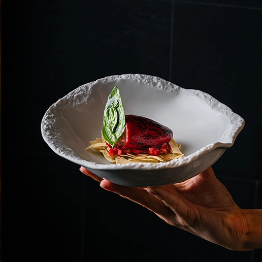 Surprising dessert for a unique marriage proposal at the restaurant Dans le Noir ?