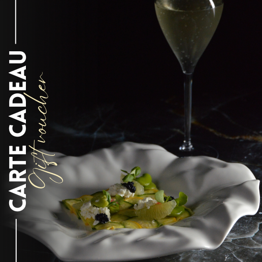 E-Carte Cadeau - Formule Gourmande 4 mets & 4 vins