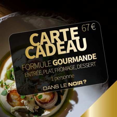 Dîner Dans le Noir ? à Nantes - Offrez une Carte Cadeau Unique