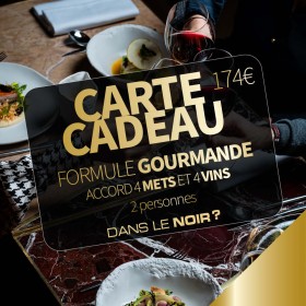 Dîner Dans le Noir à Nantes - Offrez une Carte Cadeau Duo Unique